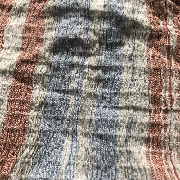 Cotton Candy smocked Tube Crop top - Picture 2 of 5